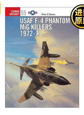 英文原版 USAF F-4 Phantom II MiG Killers 197273 F-4II