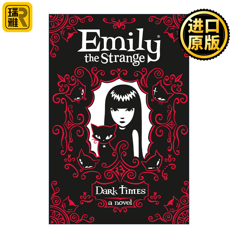 Emily the Strange: Dark Times 怪异的艾米莉3 逢魔时刻 美国经典漫画人物小说 儿童章节书 精装