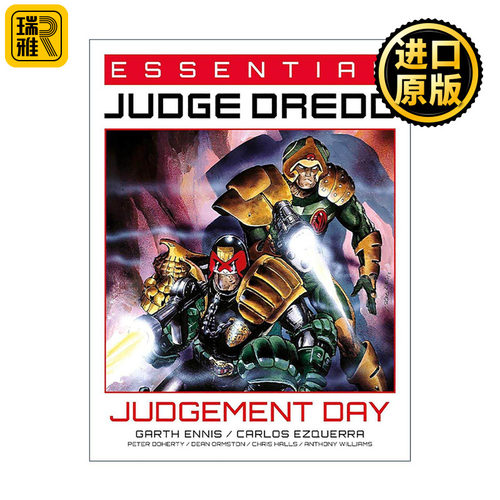 英文原版 Essential Judge Dredd Judgement Day 审判日 特警判官漫画选集 英文版 进口英语原版书籍