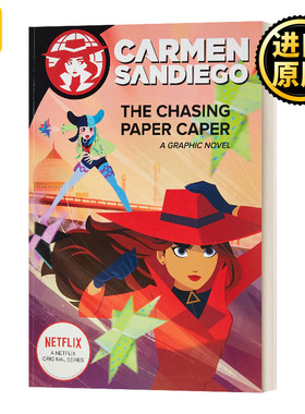 The Chasing Paper Caper  (Graphic Novel) 神偷卡门3 电影漫画故事图画书 Netflex剧