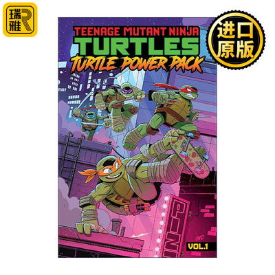 英文原版 Teenage Mutant Ninja Turtles Turtle Power Pack Vol.1 忍者神龟 神龟能量包 卷一 IDW漫画 Landry Q. Walker 英文版