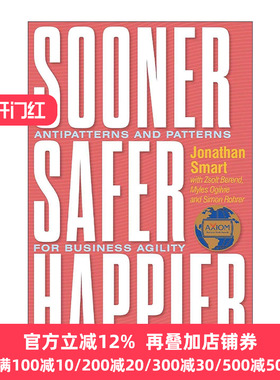 英文原版 Sooner Safer Happier 高质量交付 数智时代业务敏捷新思路 英文版 进口英语原版书籍