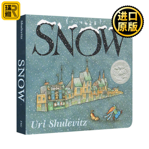 下雪了英文原版绘本纸板书