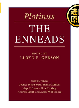 Plotinus: The  Enneads  普罗提诺 九章集 附翻译及注释