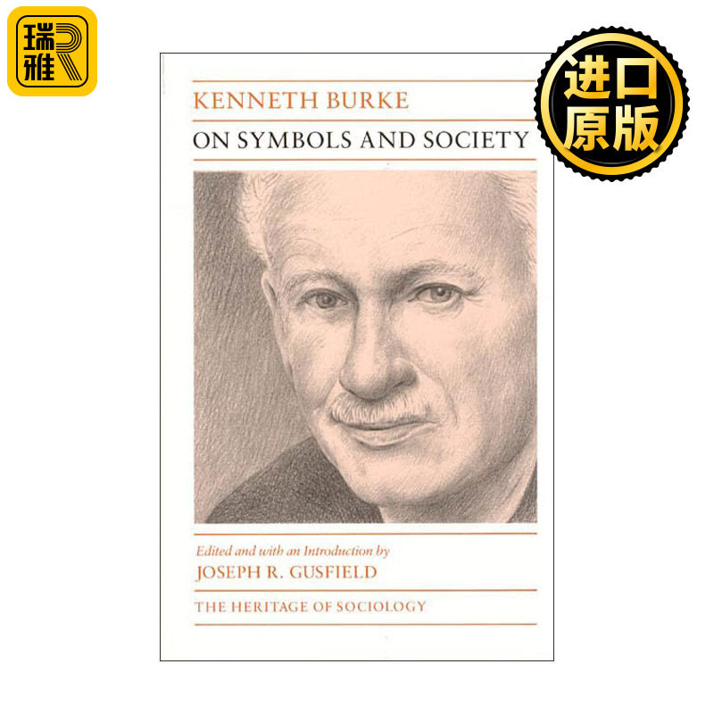 英文原版 On Symbols and Society Heritage of Sociology Series 论符号与社会 词语的战争作者 加州大学社会学教授Kenneth Burke