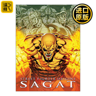 英文原版 Street Fighter Origins Sagat 街头霸王起源 沙卡特传 精装 英文版 进口英语原版书籍