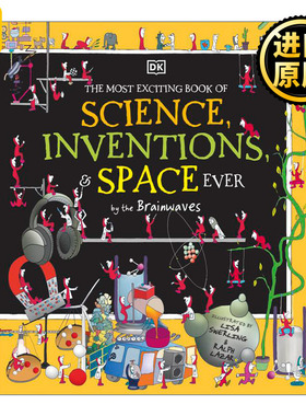 英文原版 The Most Exciting Book of Science Inventions and Space Ever by the Brainwaves 脑电波有史以来激动人心的科学发明