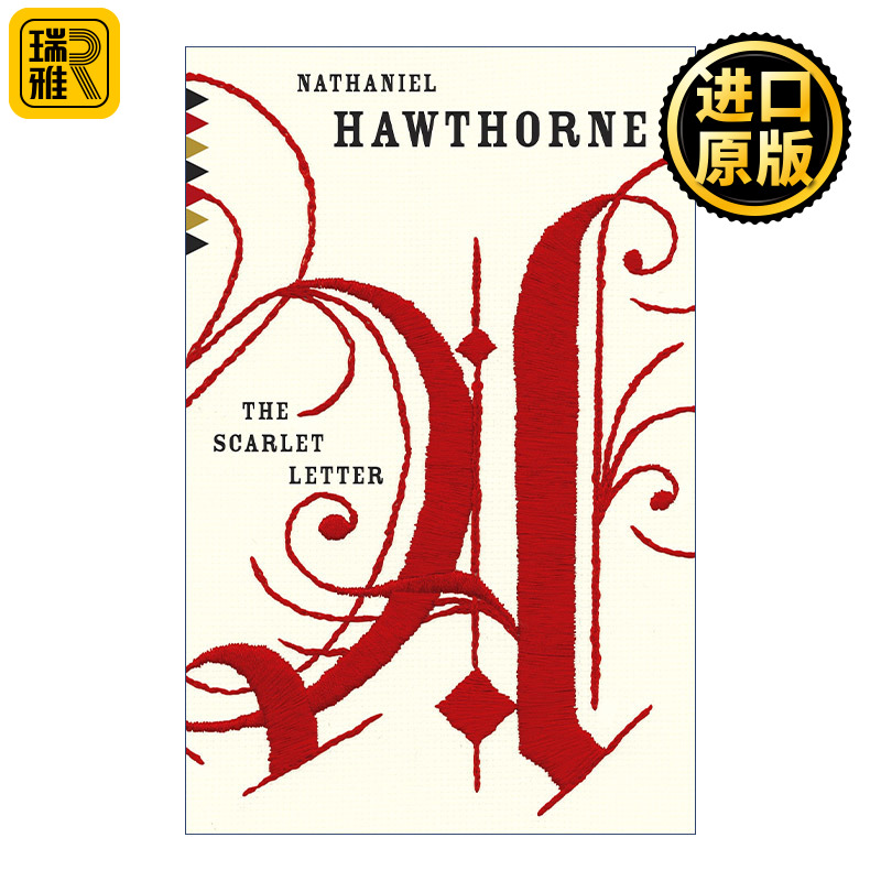 英文原版 The Scarlet Letter Vintage Classics 红字 Nathaniel Hawthorne霍桑 英文版 进口英语原版书籍