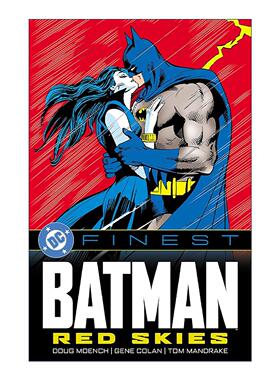 英文原版 DC Finest Batman Red Skies 蝙蝠侠 红色天空 漫画 英文版 进口英语原版书籍