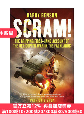 英文原版 Scram! 马岛战争 直升机作战一手记录 Harry Benson 英文版 进口英语原版书籍