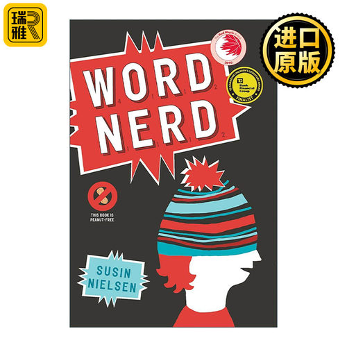 英文原版 Word Nerd 词痴 儿童填字游戏主题小说 Susin Nielsen 英文版 进口英语原版书籍