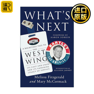 英文原版 What's Next 接下来会发生什么 美剧白宫风云幕后揭秘 Melissa Fitzgerald 精装 英文版 进口英语原版书籍