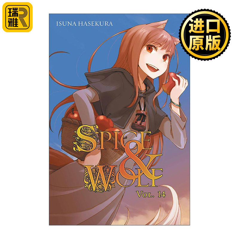 英文原版 Spice and Wolf Vol.14 狼与香辛料14 奇幻主题漫画轻小说 英文版 进口英语原版书籍图片