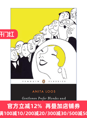 英文原版 Gentlemen Prefer Blondes and But Gentlemen Marry Brunettes (Penguin Classics) 绅士爱美人 与 绅士要娶黑发美人 An