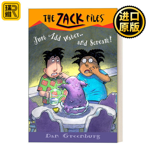 The Zack Files 29: Just Add Water and....Scream! 札克档案系列29 儿童冒险章节桥梁书 Dan Greenburg