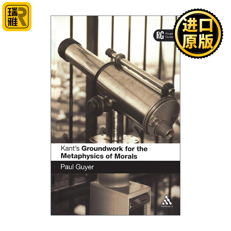 英文原版 Kant's 'Groundwork for the Metaphysics of Morals' 导读康德 道德形而上学原理 阅读指南 英文版 进口英语原版书籍
