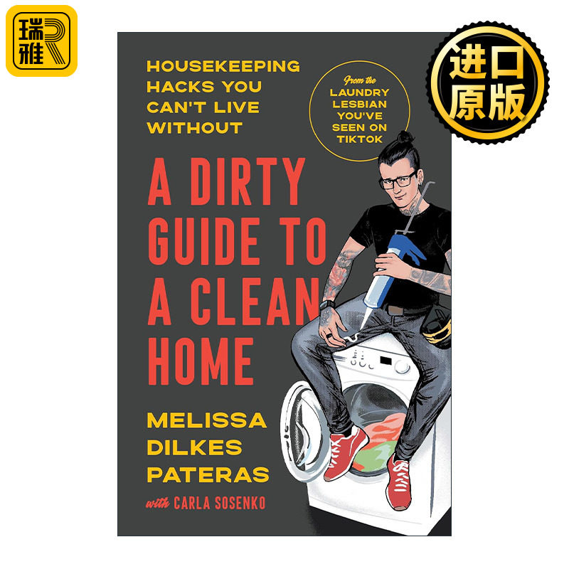 A Dirty Guide to a Clean Home 家务技巧家庭指南 打扫 清洁 维修 整理 家政 Melissa Dilkes Pateras 精装
