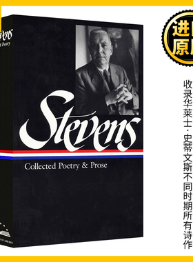 华莱士史蒂文斯 诗歌和散文集 英文原版 Wallace Stevens Collected Poetry and Prose 全英文版 Frank Kermode 进口英语书籍