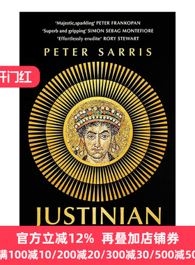 英文原版 Justinian Emperor Soldier Saint 拜占庭皇帝 查士丁尼一世 欧洲人文历史 英文版 进口英语原版书籍