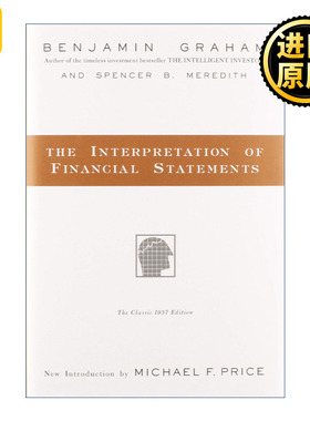 英文原版 The Interpretation of Financial Statements
