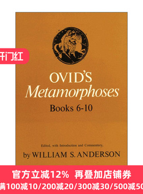 Ovid's Metamorphoses 奥维德变形记6-10卷 英文评注本 William S. Anderson