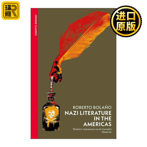 英文原版 Nazi Literature in the Americas 美洲纳粹文学 罗贝托·波拉尼奥 Vintage红脊经典 英文版 进口英语原版书籍