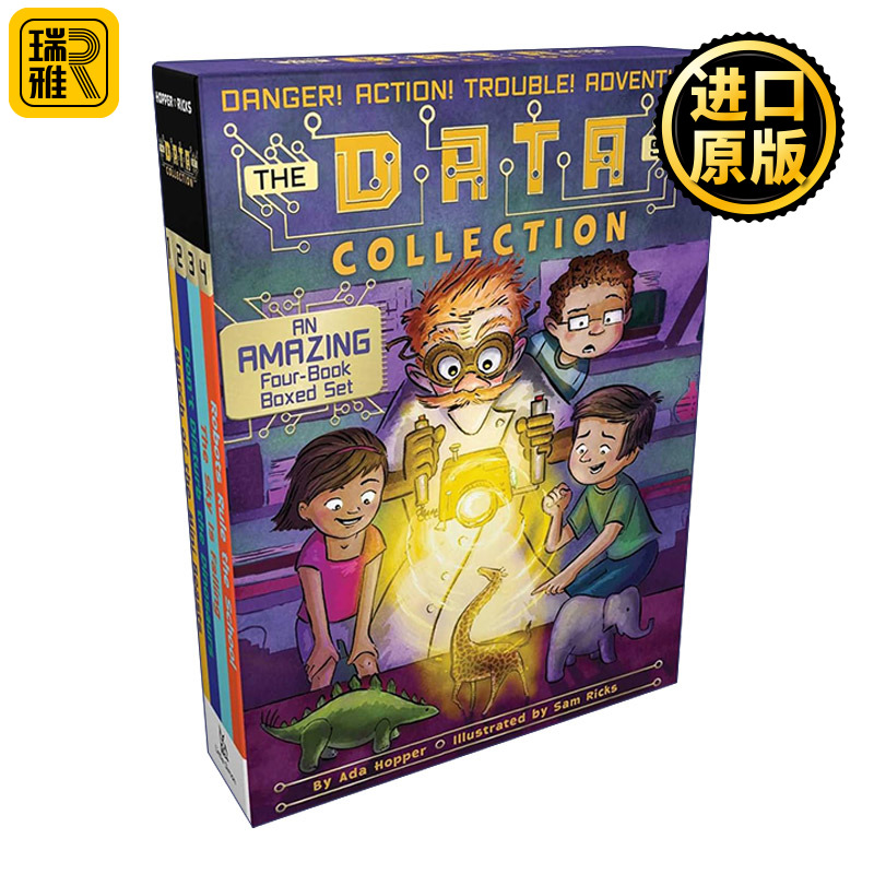 科学小组1-4册盒装英文原版