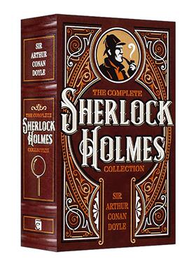 英文原版 The Complete Sherlock Holmes Collection 福尔摩斯全集 皮革精装经典Leather-bound Classics 英文版 进口英语原版书籍