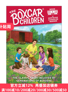 英文原版 The Boxcar Children Boxcar Children Mysteries #1 棚车少年1 儿童侦探推理小说 英文版 进口英语原版书籍