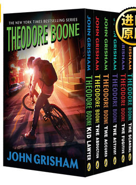 西奥律师事务所6本盒装 英文原版 Theodore Boone Pb 6C Box Set 英文版 John Grisham 进口英语原版书籍