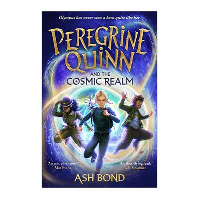 英文原版 Peregrine Quinn and the Cosmic Realm 奎因与宇宙领域 青少年奇幻冒险小说 英文版 进口英语原版书籍