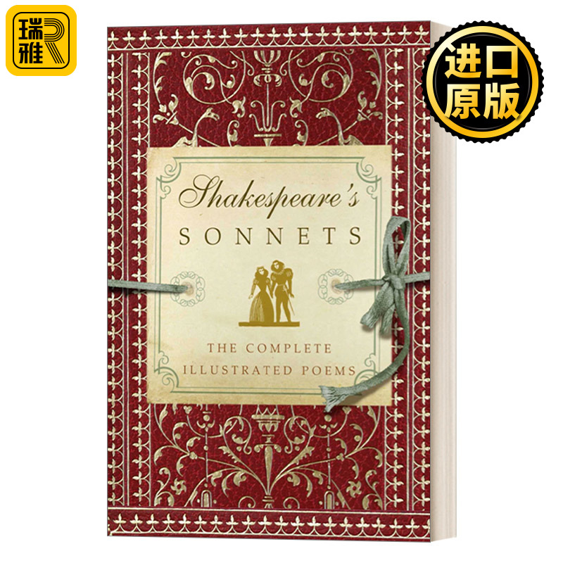 Shakespeare's Sonnets 精选莎士比亚十四行诗歌集 精装 英文原版