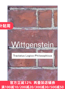 正版 Tractatus LogicoPhilosophicus 英文原版 进口英语书籍