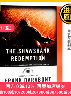 肖申克的救赎 英文原版 The Shawshank Redemption 电影原著剧本20周年纪念版小说 四季奇谭作者Stephen King斯蒂芬金进口英语书籍