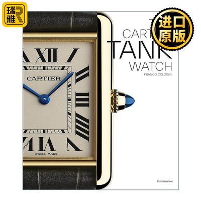 英文原版 The Cartier Tank Watch 卡地亚Tank系列腕表 时尚珠宝配饰精装 英文版 进口英语原版书籍