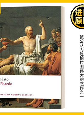 柏拉图 斐多篇 英文原版 Phaedo 英文版 Plato 纯全英文版正版原著进口英语书籍