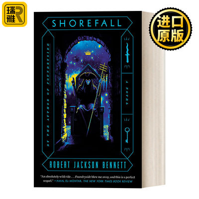 英文原版 Shorefall The Founders Trilogy 2 铭印之子三部曲2 岸落之夜 奇幻小说 Robert Jackson Bennett 精装 进口英语书籍