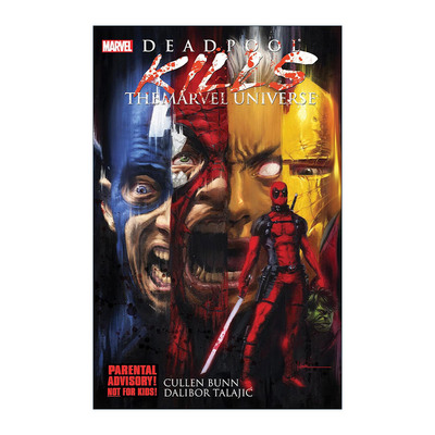 英文原版 Deadpool Kills the Marvel Universe 死侍大战漫威宇宙 漫画 Cullen Bunn卡伦·布恩 英文版 进口英语原版书籍