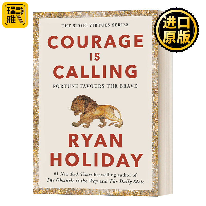 英文原版 Courage Is Calling 勇气的召唤 世界缺少勇气会是什么样子 自我是敌人作者瑞安·霍利迪 英文版 进口英语原版书籍