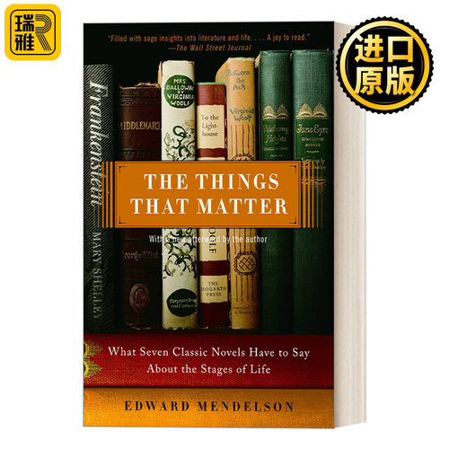 The Things That Matter 重要的事情：七部经典小说对人生阶段的阐述 文学评论 Edward Mendelson