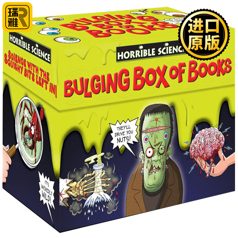 horrible Science 可怕的科学20册 Bulging Box of Books糟糕的科学系列  英文原版 中小学生课外进口英语科普百科 进口英语书籍