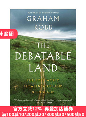 英文原版 The Debatable Land 争议之地 苏格兰与英格兰之间失落的世界 巴黎 英文版 进口英语原版书籍