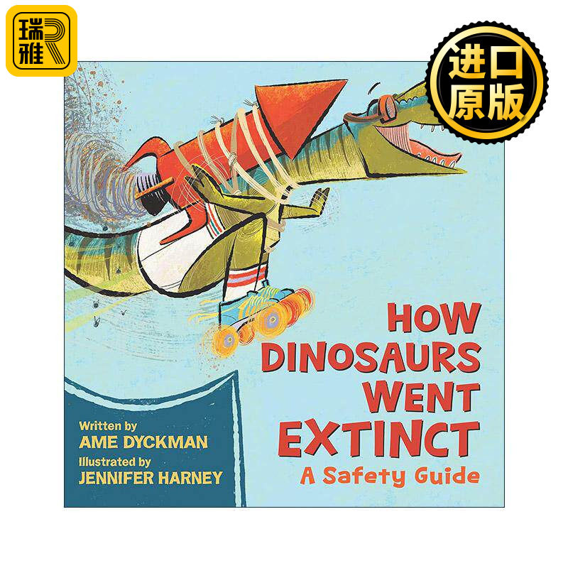 英文原版 How Dinosaurs Went Extinct 恐龙是如何灭绝的 精装图画书 英文版 进口英语原版书籍