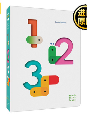 TouchThinkLearn 123 触摸思考学习：123 英文原版儿童绘本