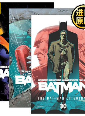 英文原版 Batman Chip Zdarsky 蝙蝠侠漫画系列1-3册 DC漫画 英文版 进口英语原版书籍