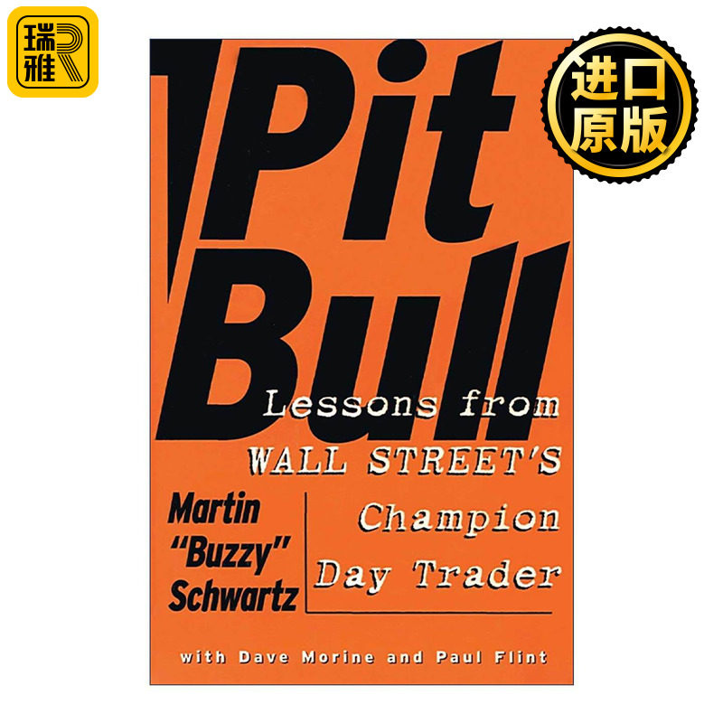 英文原版 Pit Bull 交易冠军 一个天才操盘手的自白 英文版 进口英语原版书籍