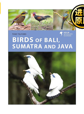 Birds of Bali, Sumatra and Java 巴厘岛 苏门答腊岛 爪哇岛 鸟类图鉴