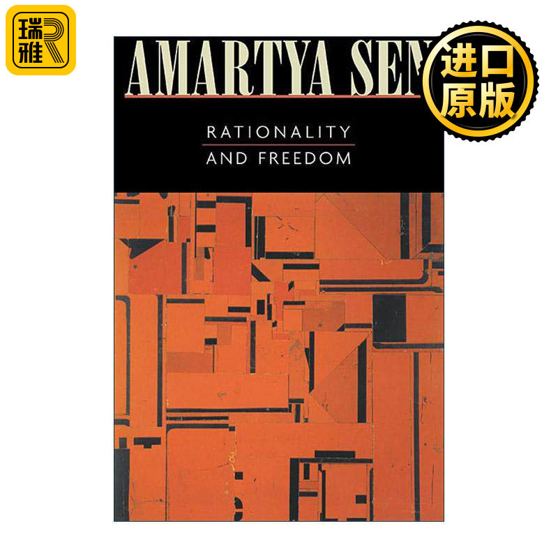 英文原版 Rationality and Freedom 理性与自由 阿马蒂亚·森 英文版 进口英语原版书籍