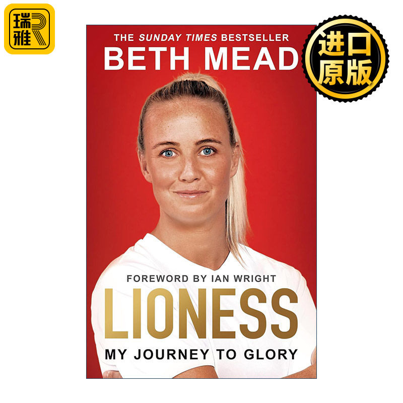 英文原版 Lioness My Journey to Glory 女足贝丝米德传记 雌狮 我的荣耀之旅 英文版 进口英语原版书籍