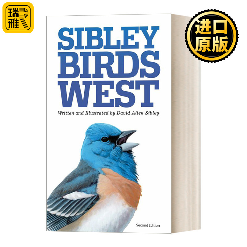 现货 The Sibley Field Guide to Birds of Western North America